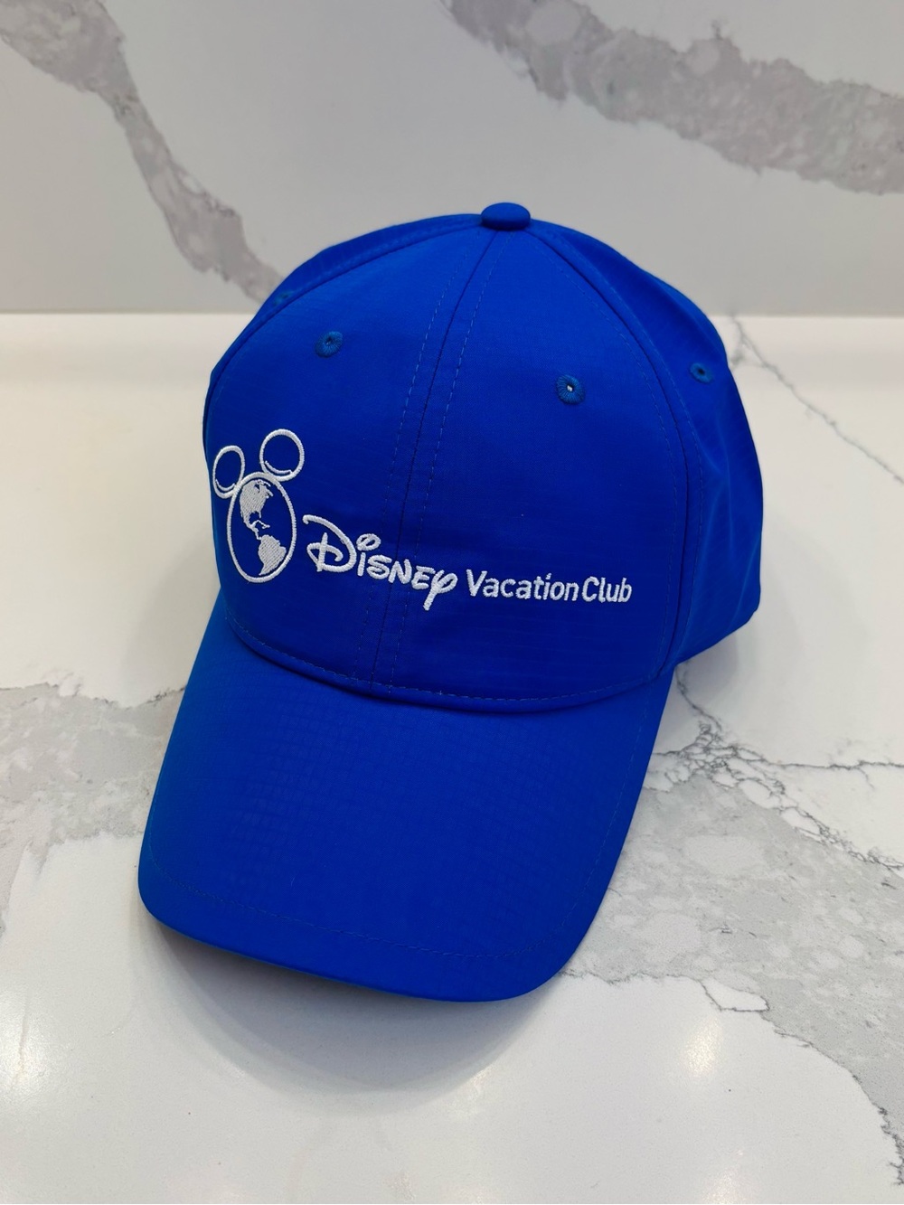 Disney Vacation Club Blue Embroidered Member Adjustable Athletic Hat